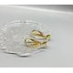 thumbnail image 5 of Pendientes multicapa de acero de titanio europeo y americano chapados en oro real, adornos para las orejas con temperamento, no pierden el color de los adornos de alta calidad., 5 of 5