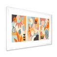 thumbnail image 2 of Designart 'Compostion Minimalistic of Organic Shapes VII' Modern Framed Art Print, 2 of 4