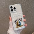 thumbnail image 3 of Funda de sujeción de tarjeta de cantante Kraft Lana Del Rey para iPhone 15 14 13 12 11 Mini Pro Max X XR XSMax 6S 6 7 8 Plus SE20, cubierta anticaída, 3 of 5