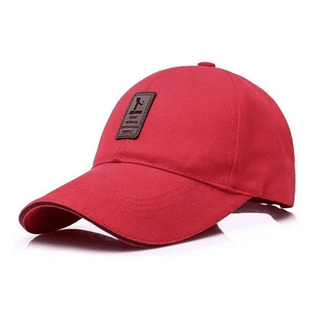 Gorra de Béisbol Malubero Malu1651 Cómoda Para Deportes Roja