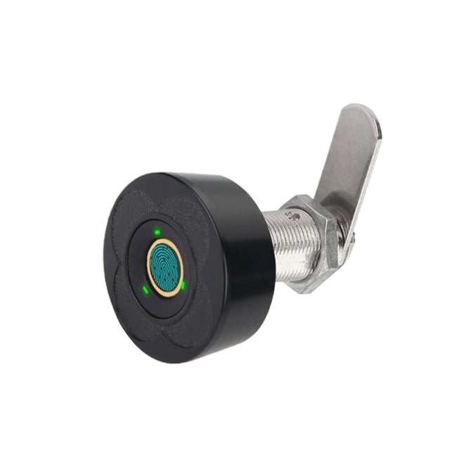 Scienceny Cerradura biométrica con huella dactilar para cajón, apertura fácil de tocar, seguridad para puerta de armario, electrónica Herramientas y ferretería 103-30negro