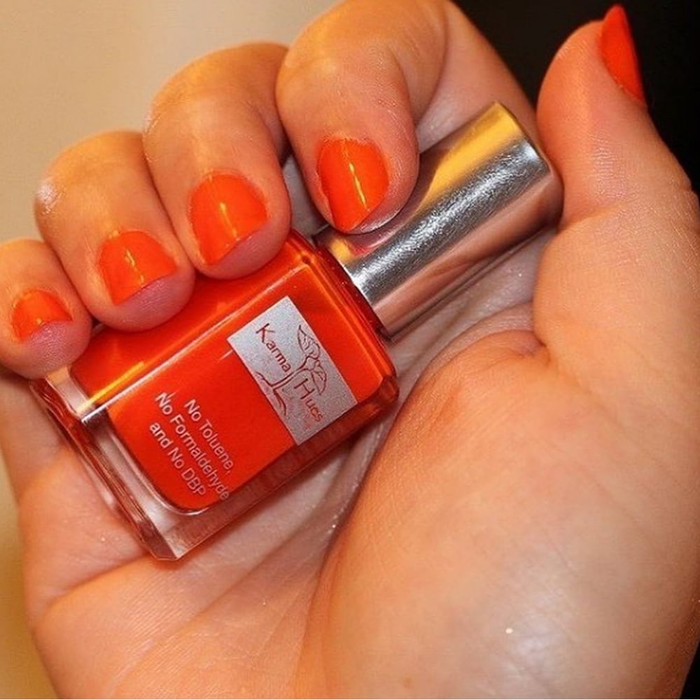 karma Organic beautiful Combination of Natural Nail Polish-Non-Toxic Nail Art, Vegan and Cruelty-Free Nail Paint