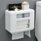 thumbnail image 1 of RKSTN tissue box Wall-Mounted Layer Tissue Box For Home Decor - Modern Sturdy Plastic Tissue Container - For Bathroom Kitchen And Office, 1 of 9