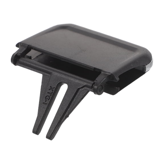 OUNONA Black Plastic Ac Vent Clip for Car Dashboard Air Outlet Paddle with Stable Fit