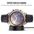 thumbnail image 4 of Anillo de reloj de metal compatible con Samsung Galaxy Watch3 45 mm, protección contra rayones Caja de metal estilo E, 4 of 4