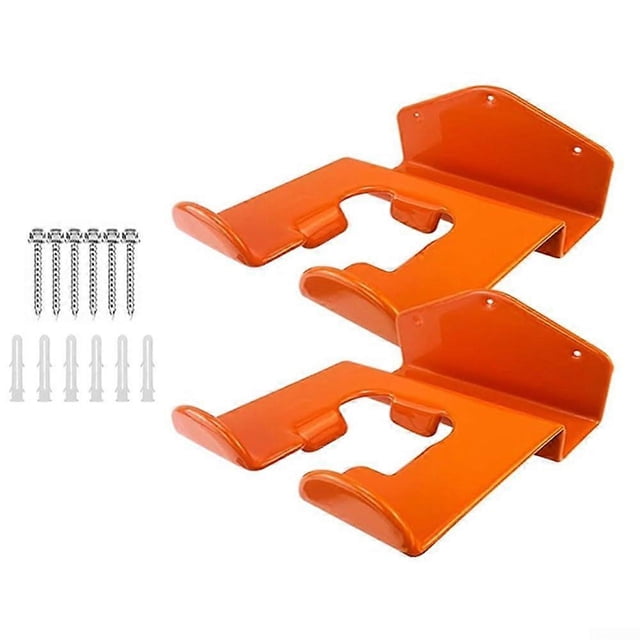 Sturdy hook for lawn equipment, wallmounted, for trimmers and more