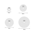 thumbnail image 2 of ZS 9Pcs Silicone Clear Ear Nose Lip Piercing Disc Pad for Piercing Healing Earlobe Support Patches, 2 of 5