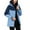 Light Blue, variant on Wancir Women's Waterproof Snow Ski Jakcet Fleece Warm Winter Coat Hooded Windproof Insulated Snowboarding Jacket