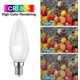 thumbnail image 4 of E14 C37 LED Bulb 5W 40W Equivalent 400LM Warm White 3000K 6-Pack Non-Dimmable [A+], 4 of 5