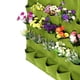 thumbnail image 5 of Kearding Bolsa de plantación vertical de flores Bolsa de crecimiento no tejido 64 bolsillos Jardinera para colgar en la pared - Negro Jardín y Patio Verde Kearding JJ18818-01, 5 of 6