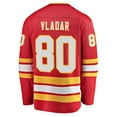 thumbnail image 3 of Men's Fanatics Daniel Vladar Red Calgary Flames Home Breakaway Player Jersey, 3 of 3