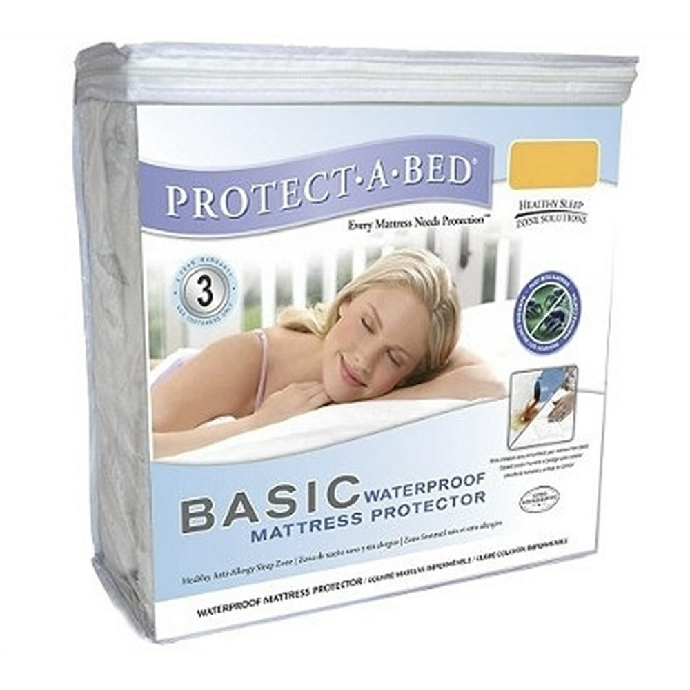 Basic Waterproof Twin XL Mattress Protector (ProtectABed) Walmart