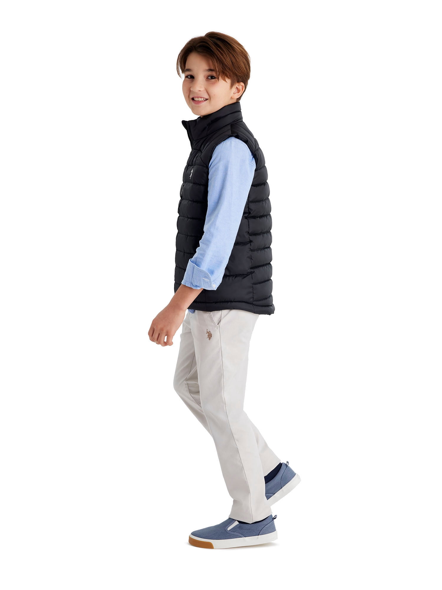 U.S. Polo Assn. Kids Puffer Vest, Sizes 4-18