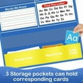 thumbnail image 5 of 3pcs ABC Letter Game Pocket Chart - Alphabet Learning Center for Circle Time - Preschool & Kindergarten Classroom Supplies - Educational Homeschool Tool, 5 of 8