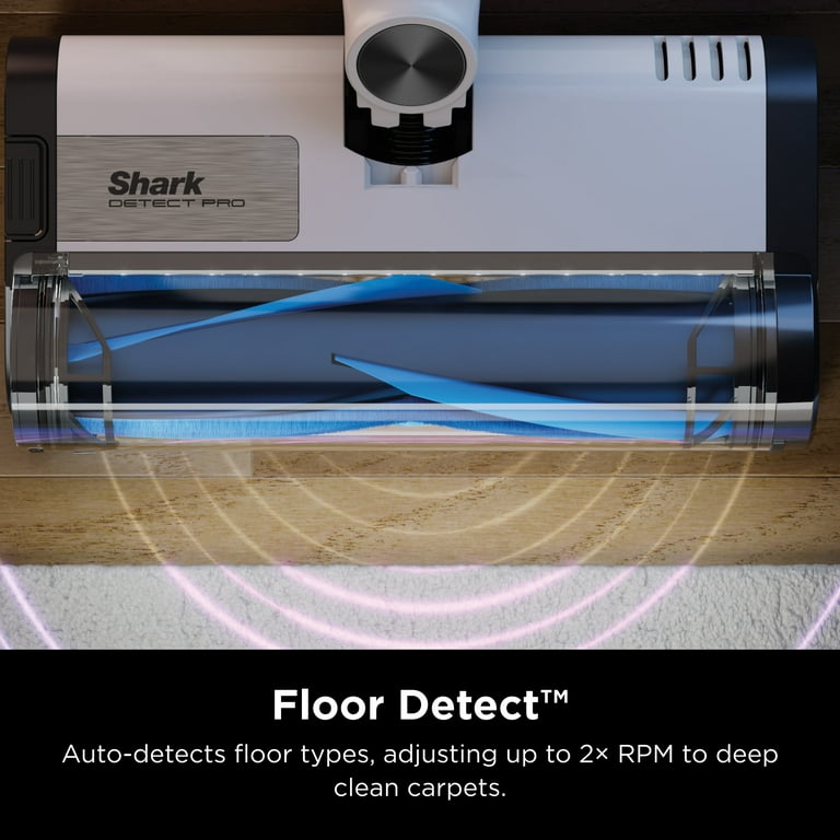 Shark Detect Pro Aspirateur Sans Fil, Système d'auto-vidage 2L