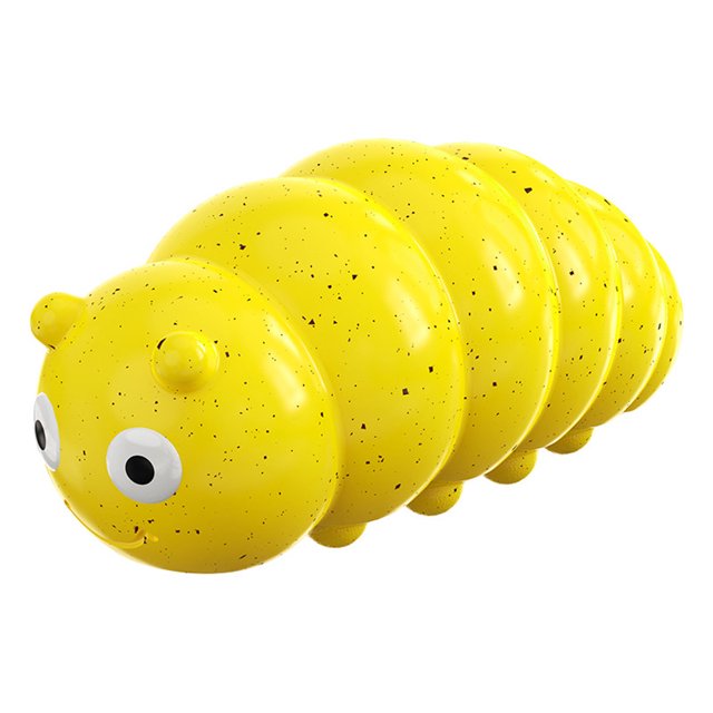 Jouets à Mâcher pour Chien Squeaky pour Masticateur Agressif, Jouets pour Chien de Qualité Alimentaire avec Sifflet Intégré, Jouets à Mâcher pour Chien Indestructibles (Forme d'Insecte)
