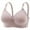 Gray, variant on EOYWHK 1PC Bras for Women No Underwire, Women Underwear Comfortable Large Size Steel Ring Bra Thin Bra
