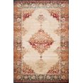 thumbnail image 1 of Loloi II Isadora Collection Area Rug ISA-04 ANT. Ivory / Sunset 5' x 7'-3", 1 of 2