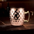 thumbnail image 5 of Moscow Mule Mug Stainless Steel Beer Cup Cocktail Mug Coffee Cup Decor Supplies (Copper B), 5 of 9