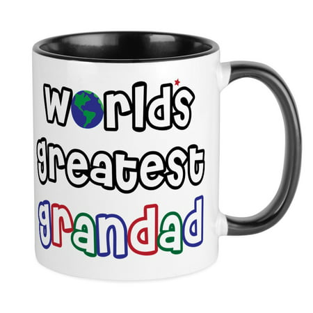

CafePress - World s Greatest Grandad! Mug - Ceramic Coffee Tea Novelty Mug Cup 11 oz