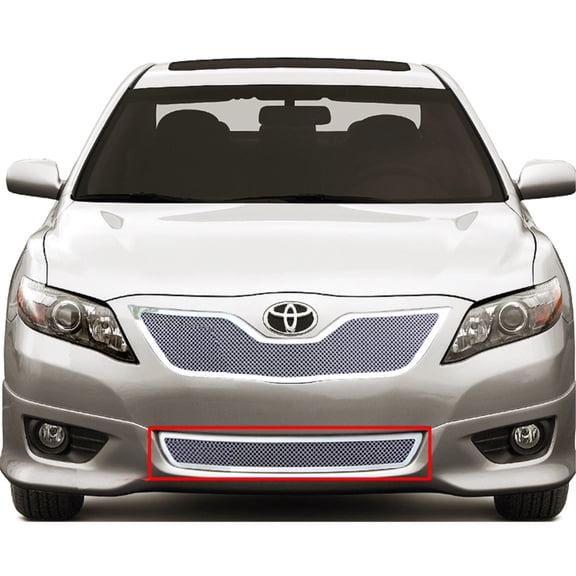 2010-2011 Toyota Camry Not For Se And Hybrid Model Stainless Steel Polished Finish 1.8 Mm Wire Mesh Mesh Grille