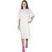 thumbnail image 2 of AMU Solutions 12 Pack - White Hospital Gown with Back Tie/Hospital Patient Robes with Ties - One Size Fits All - Wholesale, 2 of 2