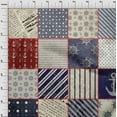 thumbnail image 4 of oneOone Georgette Viscose Maroon Fabric Nautical Diy Clothing Quilting Fabric Print Fabric By Yard 42 Inch Wide, 4 of 6