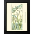 thumbnail image 2 of Zarris, Chariklia 14x18 Black Modern Framed Museum Art Print Titled - Small Gossamer Dragonflies I, 2 of 5