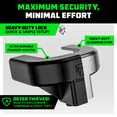 thumbnail image 5 of Rhino USA Heavy Duty Trailer Hitch Coupler Lock Kit For 2-5/16 Inch Trailers, 5 of 7