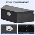 thumbnail image 4 of Kselythan 39 Inch Trailer Tool Box,Trailer Tongue Box,Aluminum Diamond Plate Truck Tool Box With Lock, Waterproof Tongue Box,Tool Storage Box,For Trailer Tongue, Truck Storage, 4 of 7
