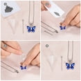 thumbnail image 6 of Butterfly Cremation Necklace for Ashes Memorial Keepsake for Beloved's Ashes Cremation Jewelry for Ashes Urn Pendants for Human Ashes Adult, 6 of 7