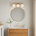 thumbnail image 2 of Millennium Lighting 18103-MB Kimorra 3 Light 24" Wide Vanity Light - Black, 2 of 7