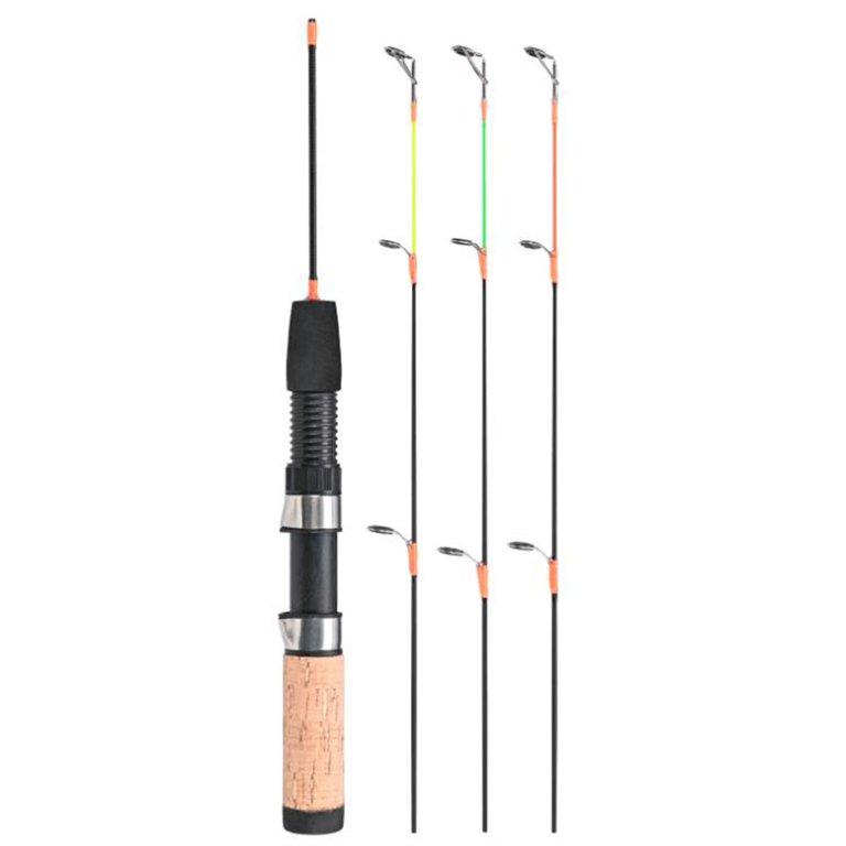 cork handle ice fishing pole Goture Two Tip High Visibility Spinning Rod with Hand  GOTURE The American Tackle 1 Ice Rod Foregrip is crafted from premium cork for a lightweight Scheels Outfitters Pro Angler Cork