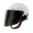 thumbnail image 4 of JISADER Motorcycle Half Helmet Accessories Vintage Design for Cycling Bike Motocross White, 4 of 9