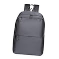 thumbnail image 4 of Bolso de mochila de la computadora portátil para el trabajo de uso diario de mochileros actividades al aire libre que citas Gris, 4 of 8