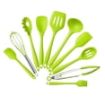 thumbnail image 3 of 10x Utensilios de cocina resistentes al calor antiadherentes Juego de utensilios Verde Sunnimix Utensilios de cocina, 3 of 3