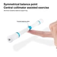thumbnail image 1 of Professional Beginner Rotating Pen Portable Party Trick Plastic Stress Relief Spinning Pencils Home Decompression Toy Type 1 Silver, 1 of 9