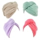 thumbnail image 1 of Paquete de 4 toallitas para envolver el cabello Express, pañuelos de microfibra, toallitas para envolver el cabello húmedo, secado rápido, 1 of 5