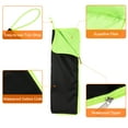 thumbnail image 4 of 2pcs Wet Umbrellas Bag 15 Oxford Cloth Umbrellas Sleeve Cover with Microfiber Inner Waterproof Portable Compact Cases for Folding Travel Umbrellas, Green, 4 of 5