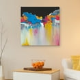 thumbnail image 2 of Colorful Drips by Willowbrook Fine Art Canvas Art Print, 2 of 4