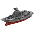 thumbnail image 1 of fastboy Battleship RC Warship Remote Control Cruiser Speedboat Model Children Aircraft Carrier Toys Holiday Gift, 1 of 9