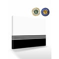 thumbnail image 2 of Black White Striped Wall Art for Living Room,Canvas Picture Wall Decor for Bathroom Bedroom,Modern Abstract Art Aesthetics Painting Artwork for Office Kitchen Hallway Dining Room Home Decor 12"x16", 2 of 8
