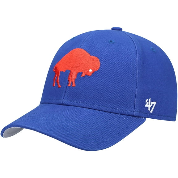 Youth Royal Buffalo Bills Basic MVP Adjustable Hat