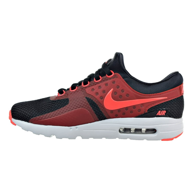 Nike Air Max Zero Essential Shoe Black/Gym Red/Wolf Grey/Bright Crimson - Walmart.com
