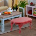 thumbnail image 4 of HEALEEP Table Miniature Rouge Matériau Synthétique Accessoire Photo 1Pcs, 4 of 8