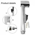 thumbnail image 4 of Handheld Bidet Sprayer Set Stainless Steel G1/2 Sprayer Gun Shower Hygienic Shower Bidet Watering With Button Toilet Bidet Head, 4 of 6