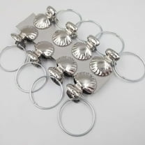 Clispeed 8Pcs Small Metal Clamps for Hanging Curtains with Clips in Silver for Household Users