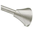thumbnail image 2 of Curved Adjustable Spring Tension No Drill Shower Curtain Rod for Bathroom, Brushed Nickel Finish, 2 of 6