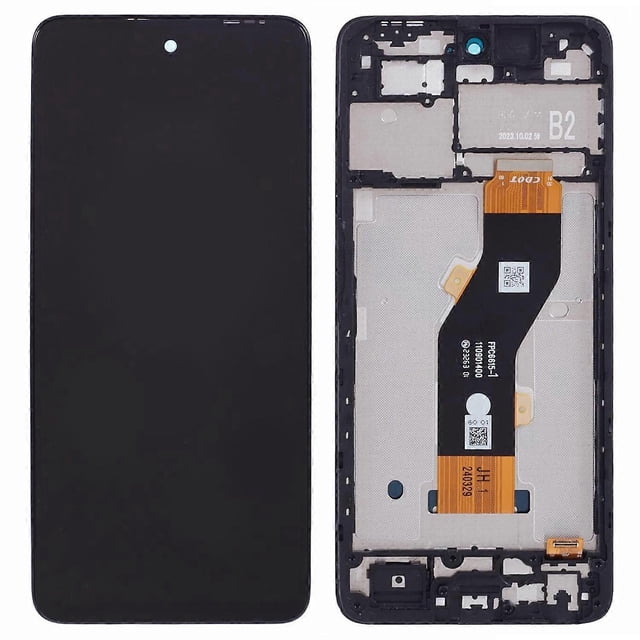 A1u For TECNO Spark Go 2024 4G BG6 Grade C LCD Screen and Digitizer z1t Assembly + Frame Replacement