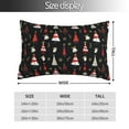 thumbnail image 2 of Salouo Christmas Tree and Gold Socks Pattern Pillow Cases,1PC Pillow Covers with Envelope Closure Decorative Pillow Case for Bed Couch,Pillows Not Included-20"x30", 2 of 6